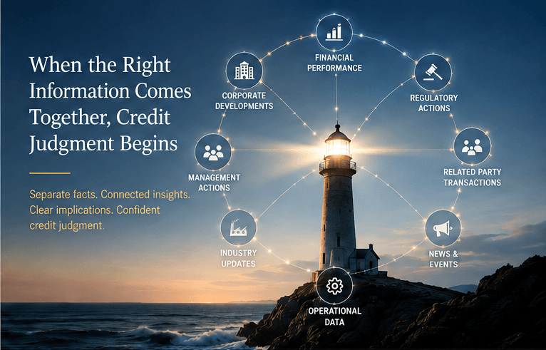 When the Right Information Comes Together, Credit Judgment Begins